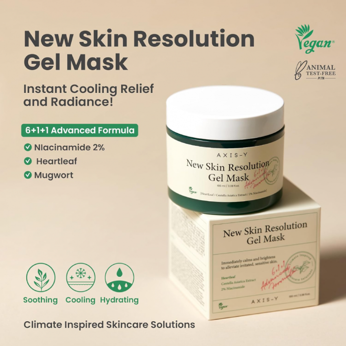 AXIS-Y New Skin Resolution Gel Mask 100ml - Image 2