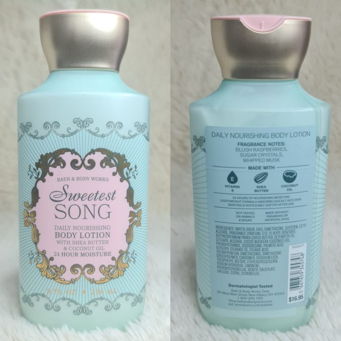 Bath and Body Works Sweetest Song body Lotion 236ml - Image 2