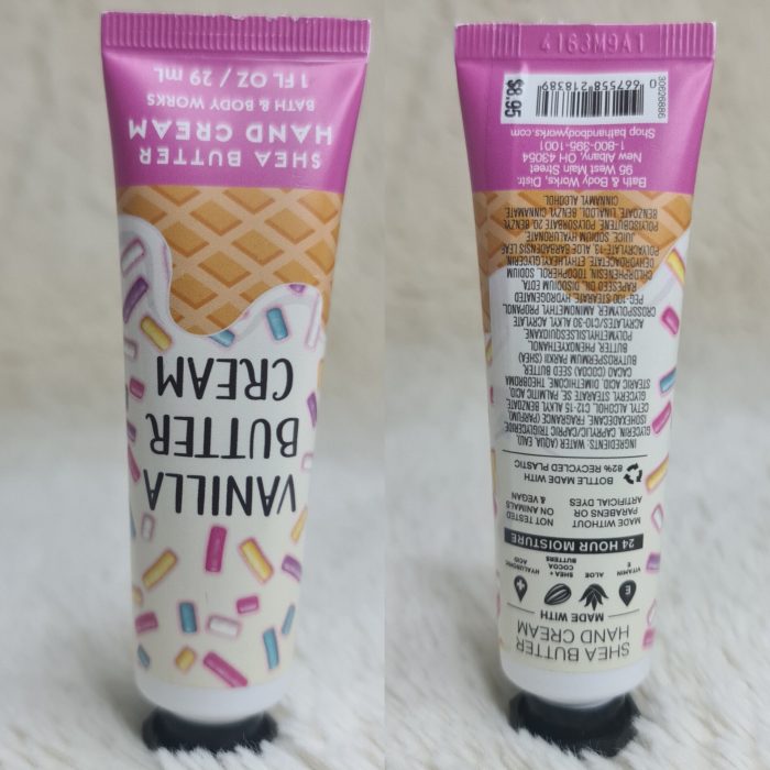 Bath and Body Works Vanilla Butter Cream Hand cream, 29ml - Image 2