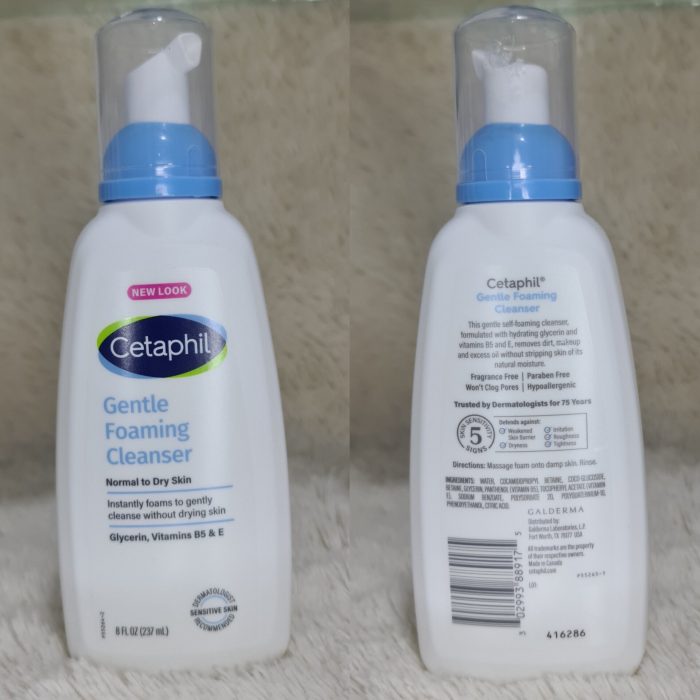 Cetaphil Gentle Facial Foaming Cleanser for All Skin Types, 237ml - Image 2