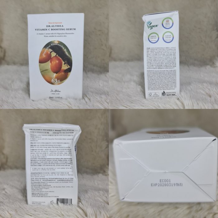 (Discounted Product ) Dr.Althea Vitamin C Boosting Serum 30ml - Image 7
