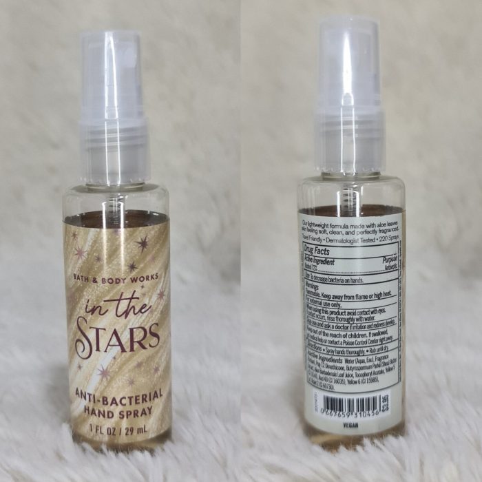 Bath & Body Works In The Stars Anti - Bacterial Hand Spray ,29ml - Image 2