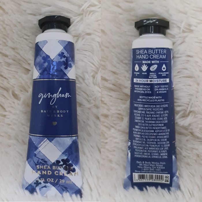 Bath & Body Works Gingham Shea Butter Hand Cream 29ml - Image 2