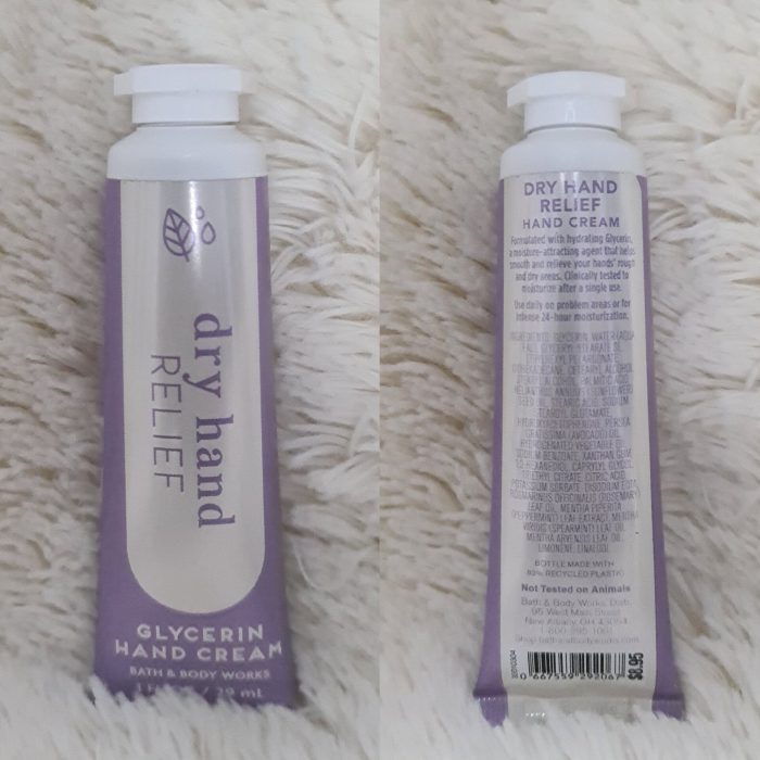 Bath & Body Works Dry Relief Glycerin Hand Cream, 29ml - Image 2
