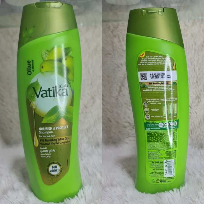 Vatika Olive & Henna Nourish & Protect Shampoo 400ml - Image 2