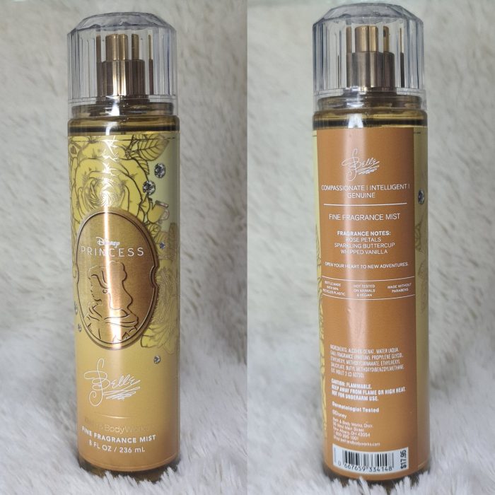 Bath & Body Works Disney Princess Belle Fine Fragrance Mist 236ml - Image 2
