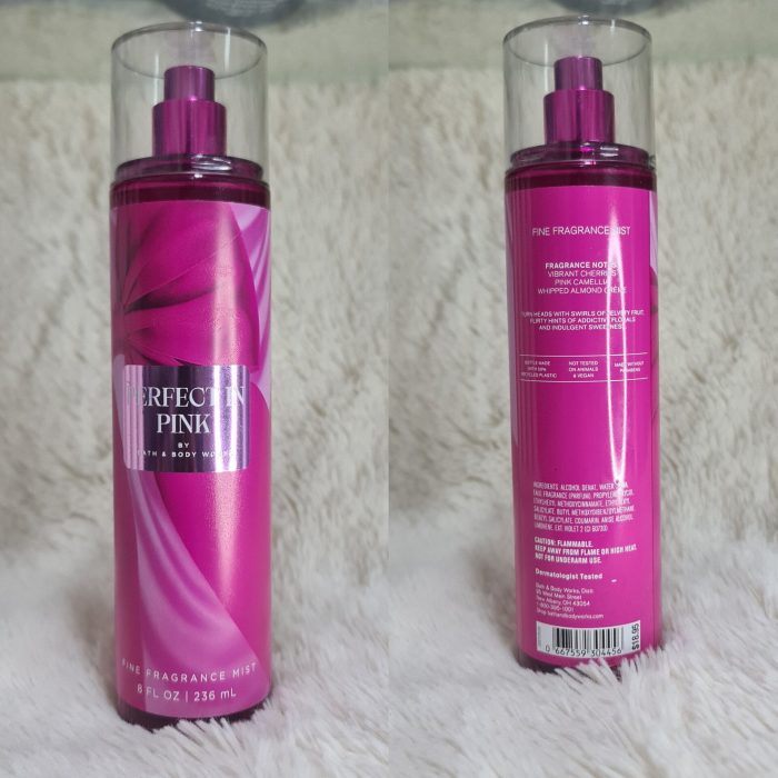 Bath & Body Works Perfect In Pink Fine Fragrance Mist 236ml - Image 2