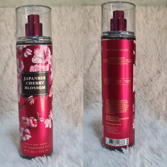 Bath & Body Works Japanese Cherry Blossom Fine Fragrance Mist 236ml - Image 2