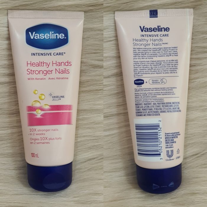 Vaseline Intensive Care Lotion Healthy Hands Stronger Nails 100 ml - Image 2