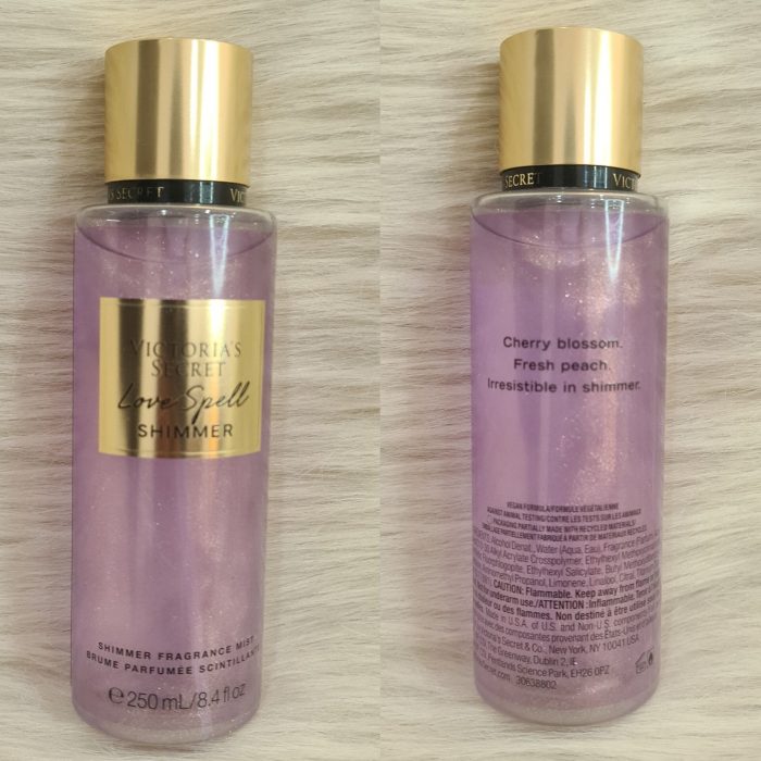 Victoria’s Secret Love Spell Shimmer Fragrance Mist 236ml - Image 2