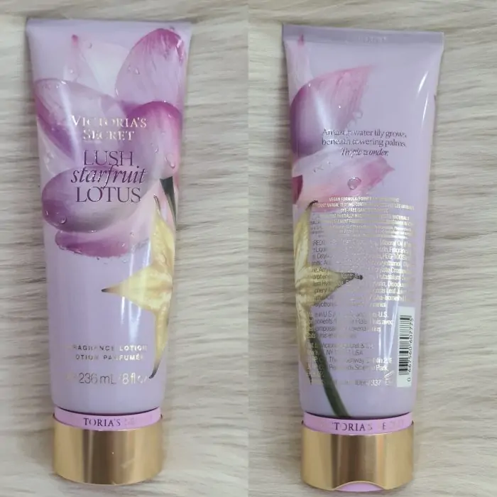 Victoria’s Secret Lush Starfruit Lotus Fragrance Body Lotion 236ml - Image 2