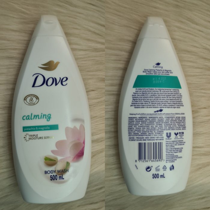 Dove Calming Body Wash 500ml - Image 2