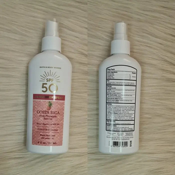 Bath & Body Works Costa Rica Coconut Sunscreen Spray SPF 50, 177 ml - Image 2