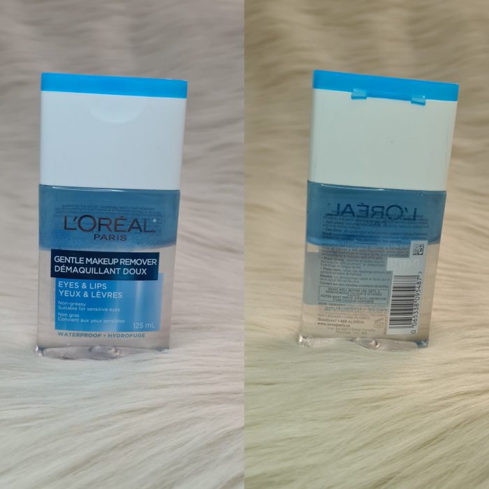 L'roeal Paris Gentle Eyes & lips Makeup Remover 125ml - Image 2