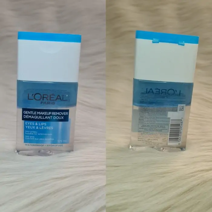 L'roeal Paris Gentle Eyes & lips Makeup Remover 125ml - Image 2