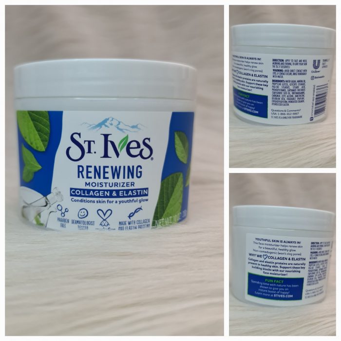 St. Ives Renewing Collagen & Elastin Moisturizer 283g - Image 2