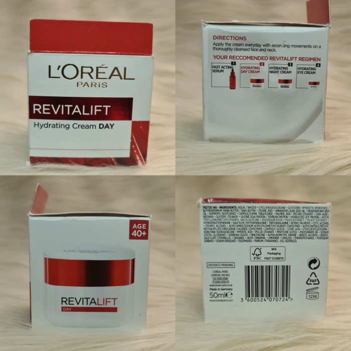 L'oreal Paris Revitalift Hydrating Cream Day 50ml - Image 2