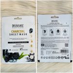 Dr.Rashel Charcoal Skin Sheet Mask with Serum - Image 3