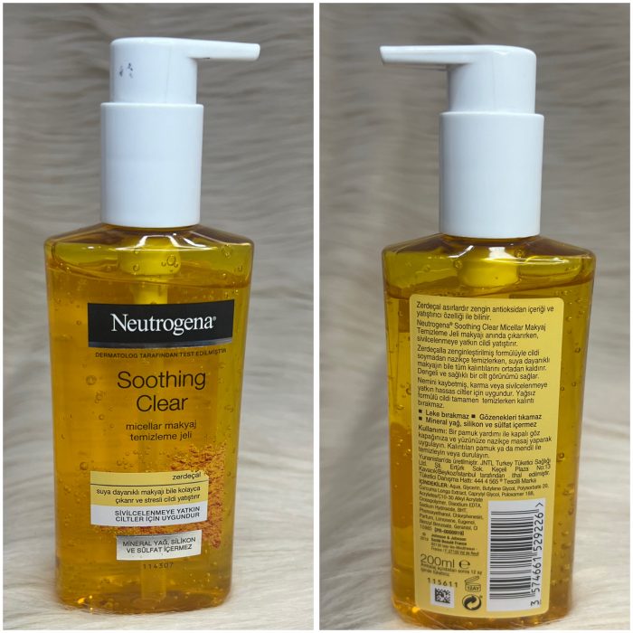 Neutrogena Soothing Clear Micellar Gel 200 ml - Image 2