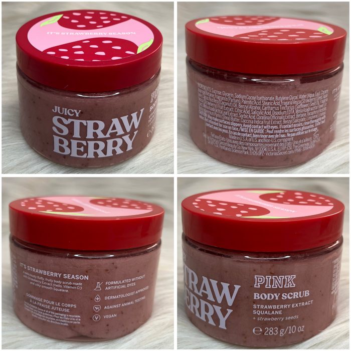Victoria’s Secret Juicy Strawberry Body Scrub 283g - Image 3