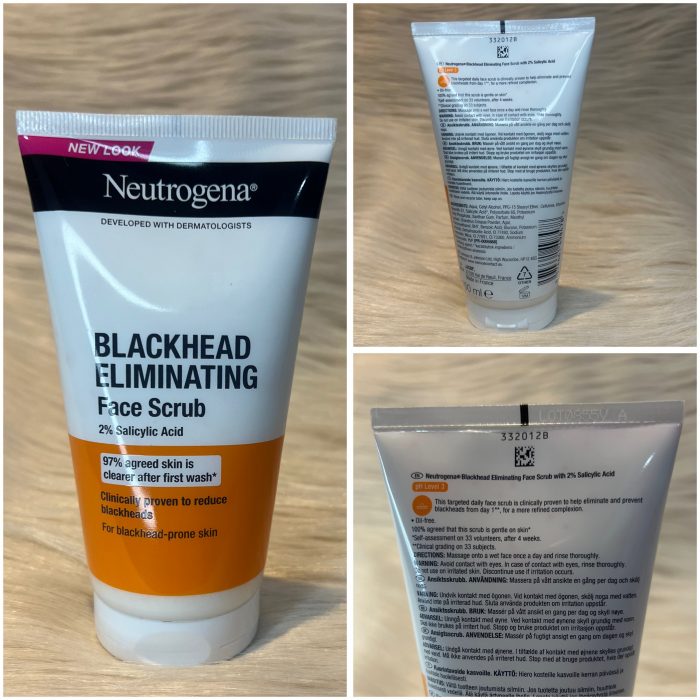 Neutrogena Blackhead Eliminating Facial Scrub 150ml - Image 2