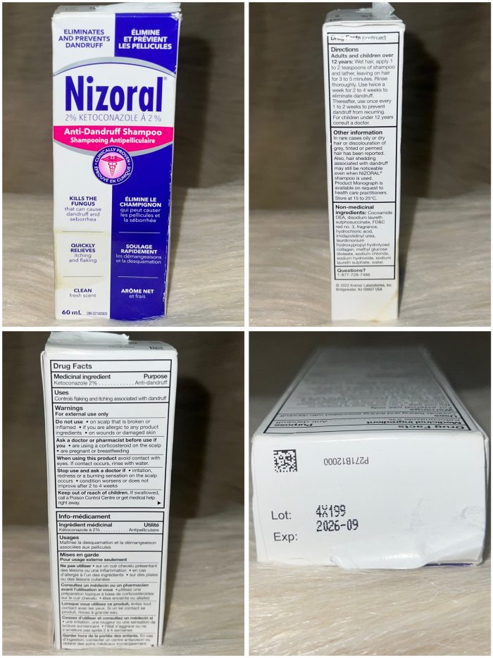 (Discounted Product ) Nizoral Anti Dandruff  Shampoo  60ml - Image 2