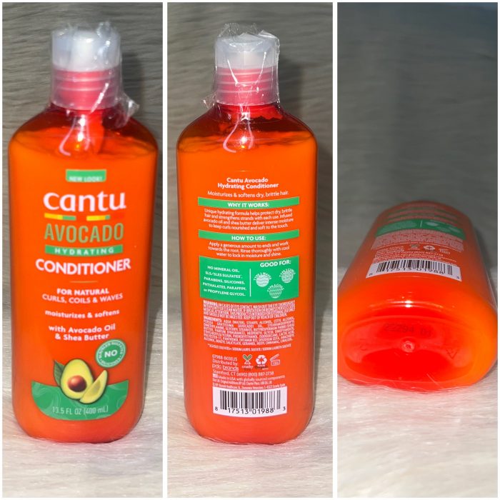 Cantu Avacado Hydrating Conditioner with Avacado Oil & Shea Butter 400 ml - Image 3