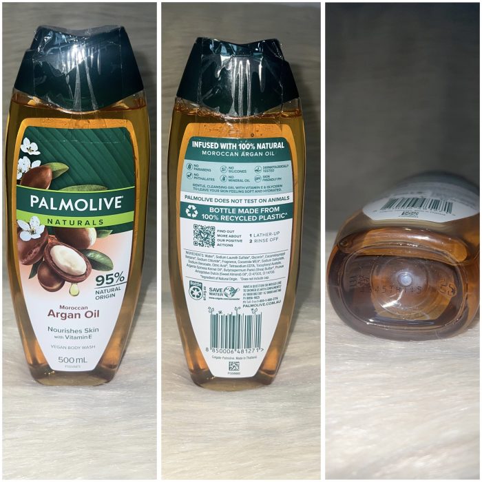 Palmolive Naturals Moroccan Argan Oil Nourishes Skin with Vitamin E  Body wash 500ml - Image 3