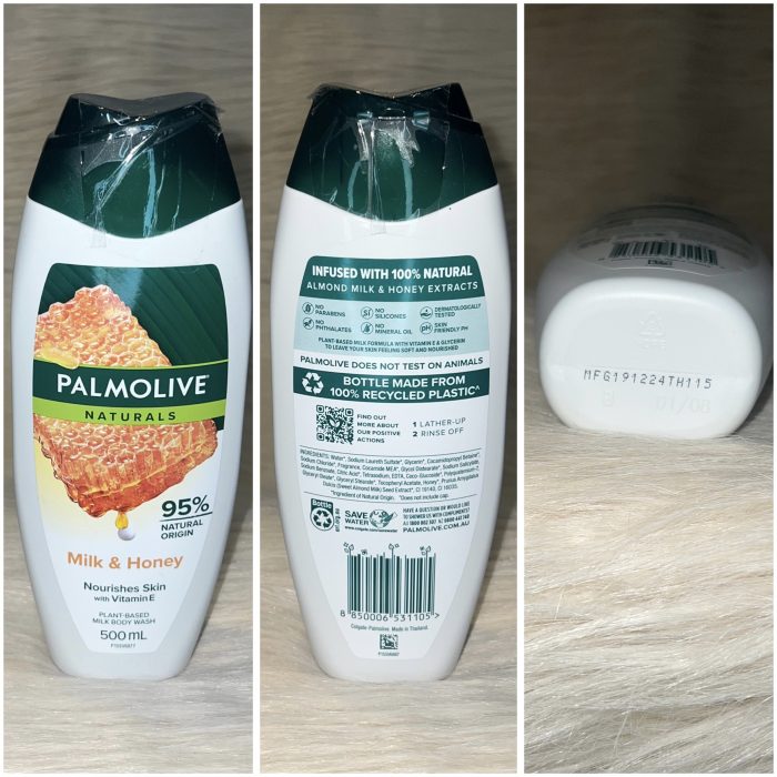 Palmolive Naturals Milk & Honey Nourishes Skin with Vitamin E Body wash500ml - Image 3