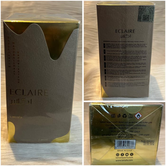 Lattafa Eclaire Eau De Unisex Parfum 100ml - Image 2