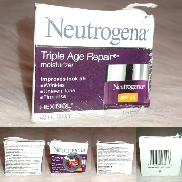 ( Discounted Product ) Neutrogena Triple Age Repair Moisturizer Spf 25 - Image 4