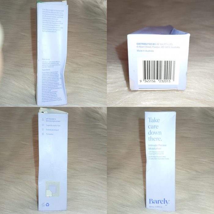 (Discounted Product ) Barely Take Care Down There Intimate Moisturiser 100ml - Image 2