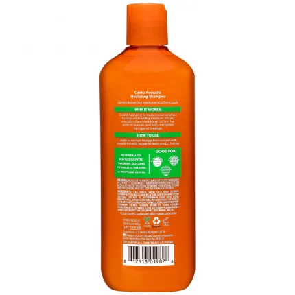 Cantu Avacado Hydrating Shampoo with Avacado Oil & Shea Butter 400 ml