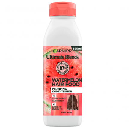Garnier Ultimate Blends Water Melon Hair Food Plumping Conditioner 350 ml