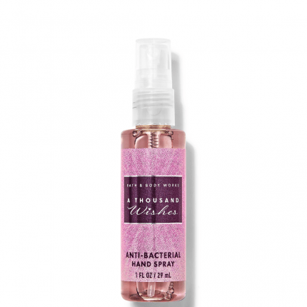 Bath & Body Works A Thousand Wishes Anti - Bacterial Hand Spray, 29ml