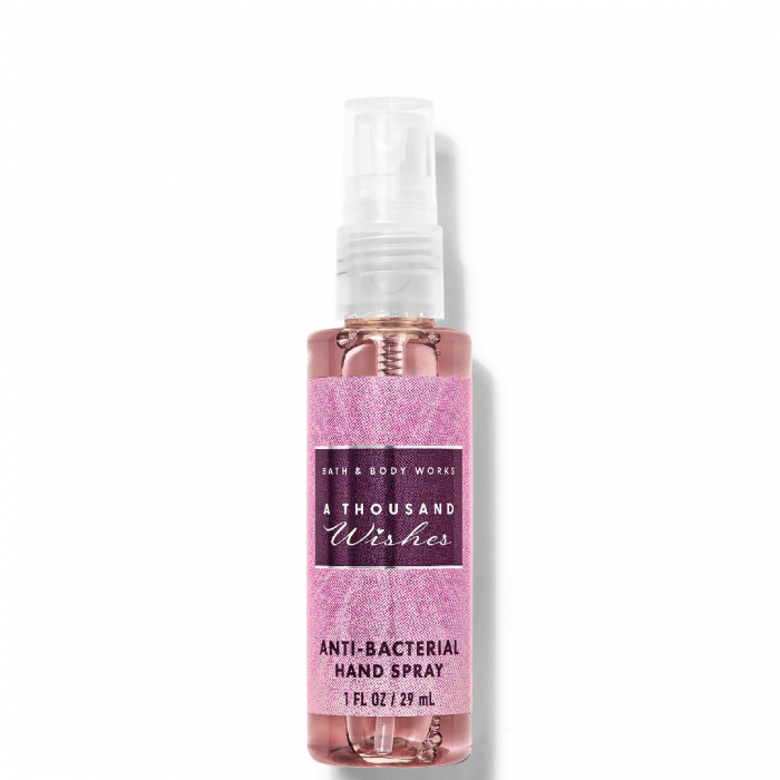 Bath & Body Works A Thousand Wishes Anti - Bacterial Hand Spray, 29ml