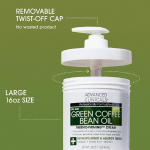 Advanced Clinicals Green Coffee Bean Oil Cream 454g
