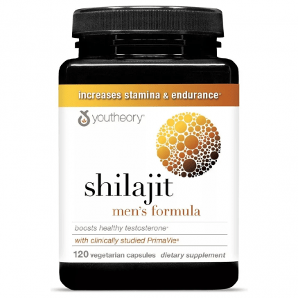 Youtheory Supplement Shilajit Men's Formula, 120 Count