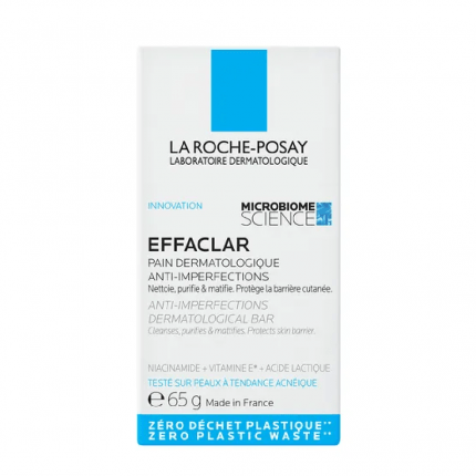 La Roche-Posay Effaclar Syndet Pain Dermatological Bar 65g