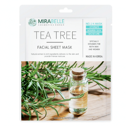 Mirabelle Cosmetics Korea Tea Tree Facial Sheet Mask