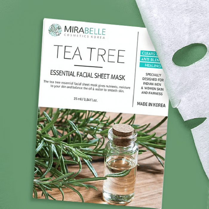 Mirabelle Cosmetics Korea Tea Tree Facial Sheet Mask