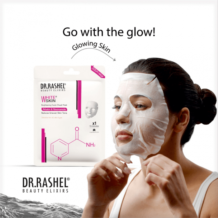 Dr.Rashel Age White Skin Sheet Mask with Serum
