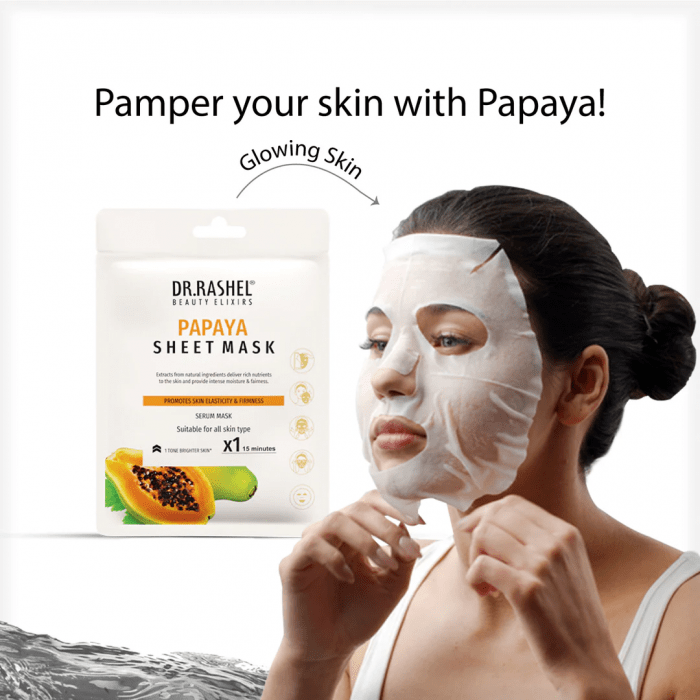 Dr.Rashel Papaya Skin Sheet Mask with Serum