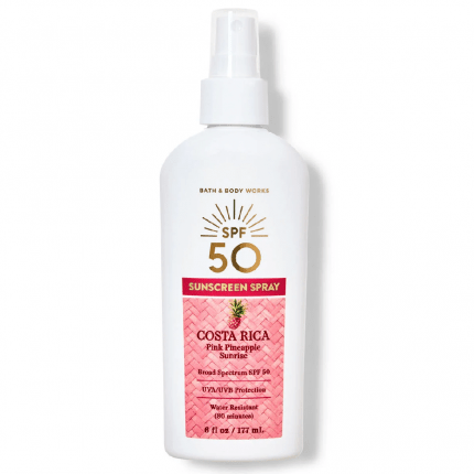 Bath & Body Works Costa Rica Coconut Sunscreen Spray SPF 50, 177 ml