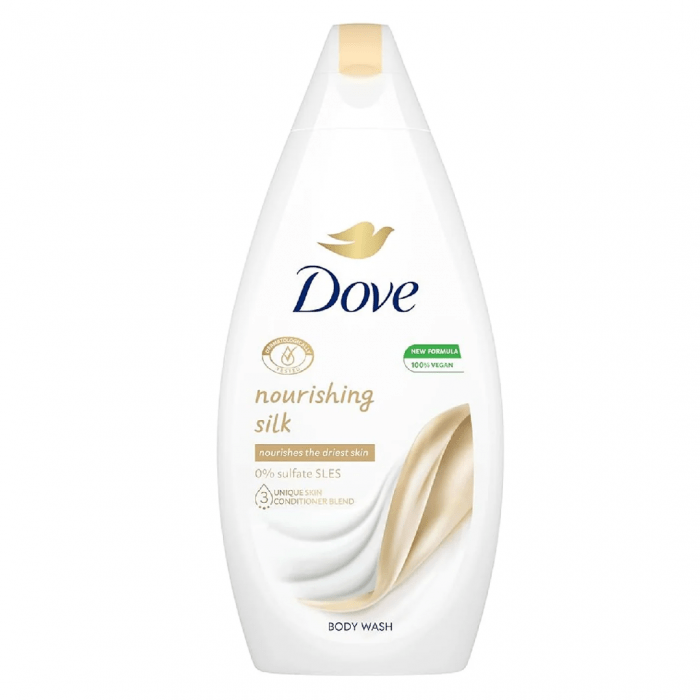 Dove Nourishing Silk Shower Gel 500ml