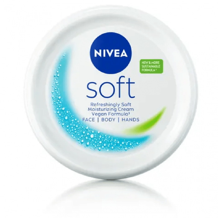 Nivea Soft Moisturizing cream Vegan Formula, face, body and hands 200ml