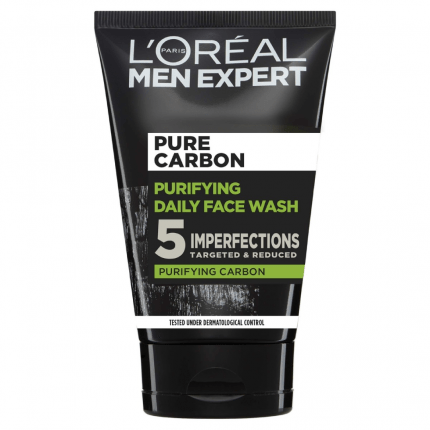L'oreal paris Men Expert Pure Carbon Face Wash Cleanser 100ml