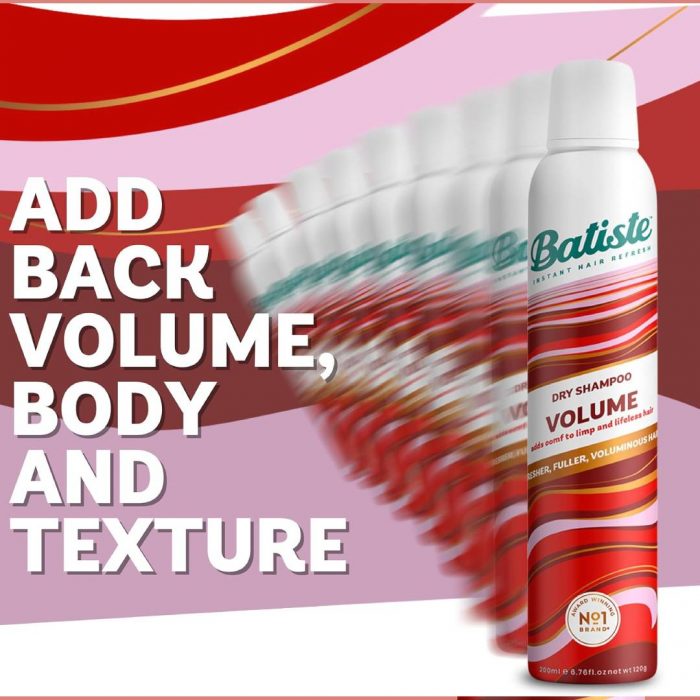 Batiste Dry Shampoo Volume 200ml