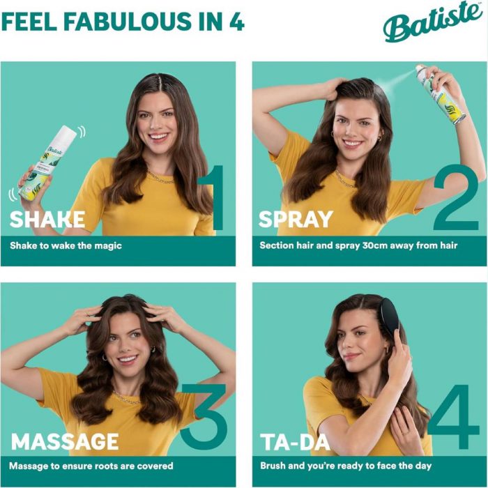 Batiste Dry Shampoo Volume 200ml