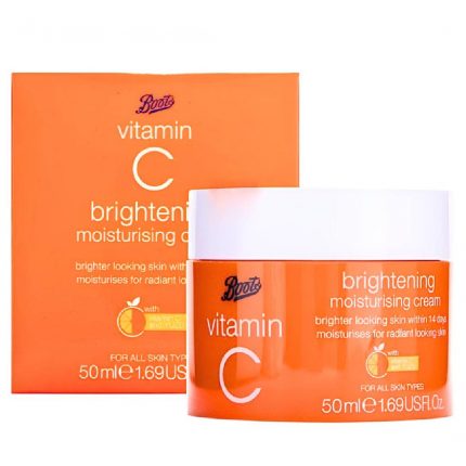 Boots Vitamin C Brightening Moisturizing Cream 50ml